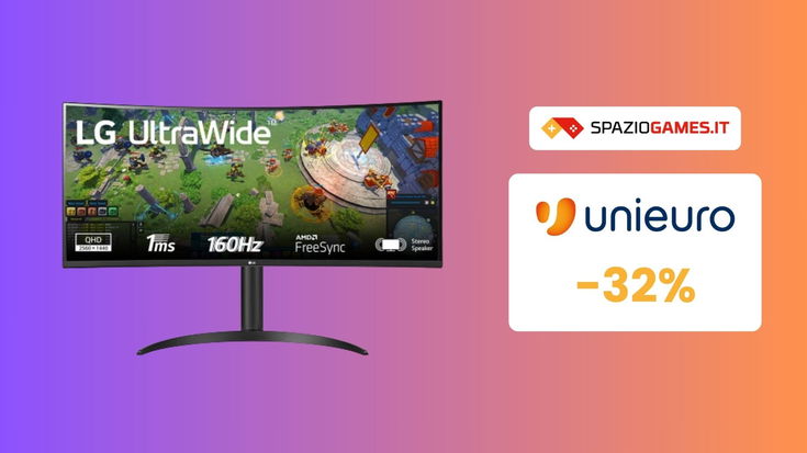 Non perdere l'occasione: questo monitor gaming ultrawide 34" può essere tuo con uno sconto del 32%!