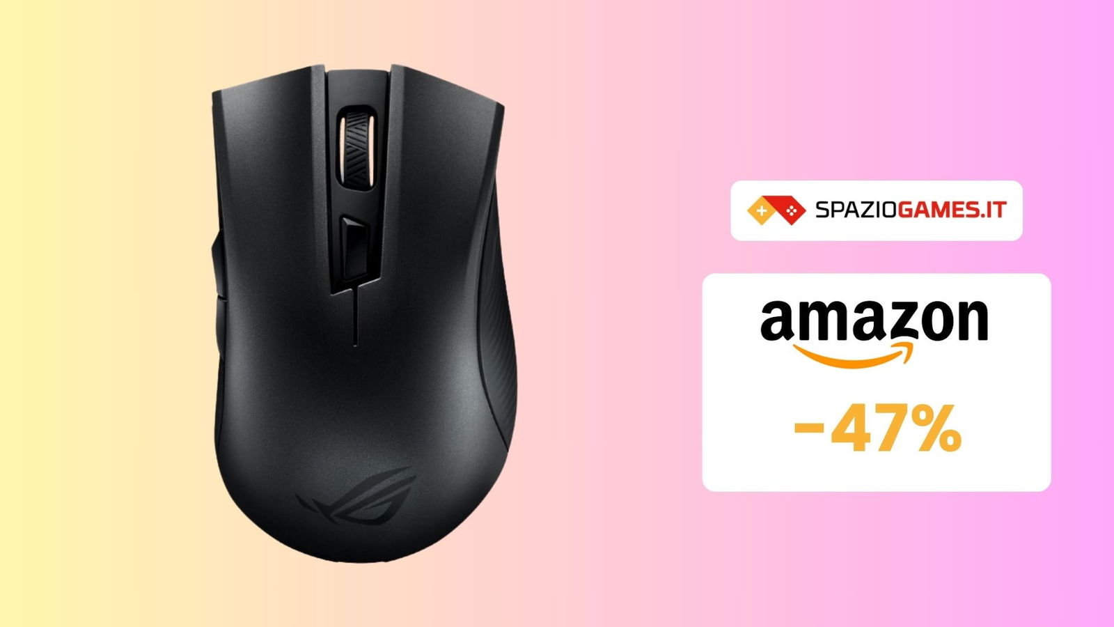 Non lasciarti sfuggire questo mouse. oggi quasi a META' PREZZO! -47%