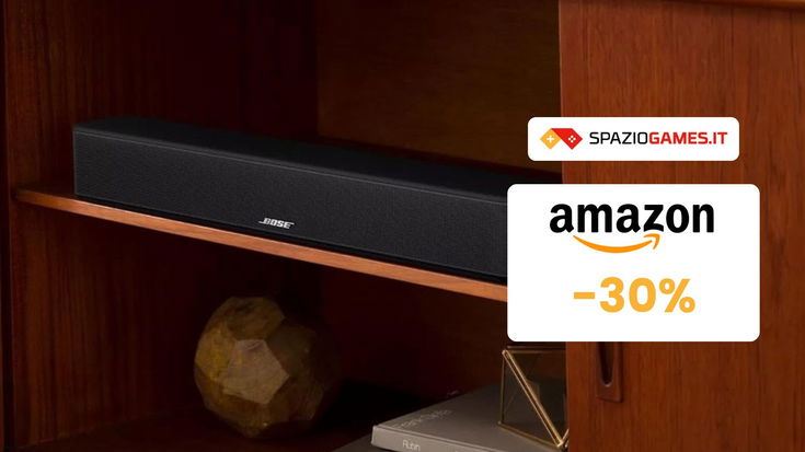 Rendi ogni serata speciale: acquista ora questa ottima soundbar Bose IN SCONTO! -30%