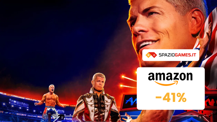 Date sfogo alla passione per il wrestling con WWE 2K24 per PS5! (-41%)