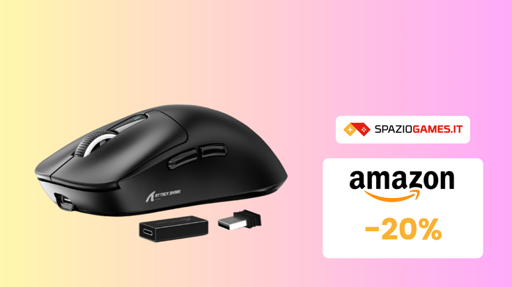 Velocità e reattività al massimo con questo fantastico mouse gaming! (-20%)