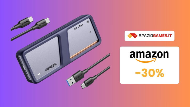 Fai volare i tuoi dati con questo VELOCISSIMO case SSD, ora SCONTATO su Amazon! -30%