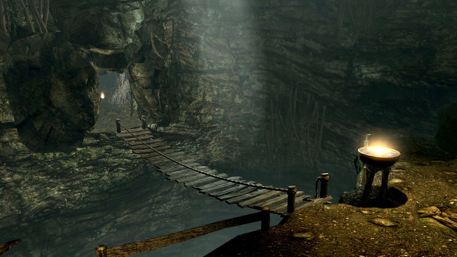 Immagine di Skyrim, i fan scoprono un tunnel rimasto nascosto per anni