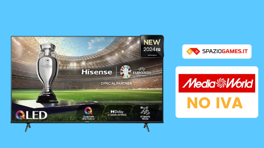 Immagine di Smart TV nuova? Da MediaWorld è SENZA IVA fino al 4 agosto!