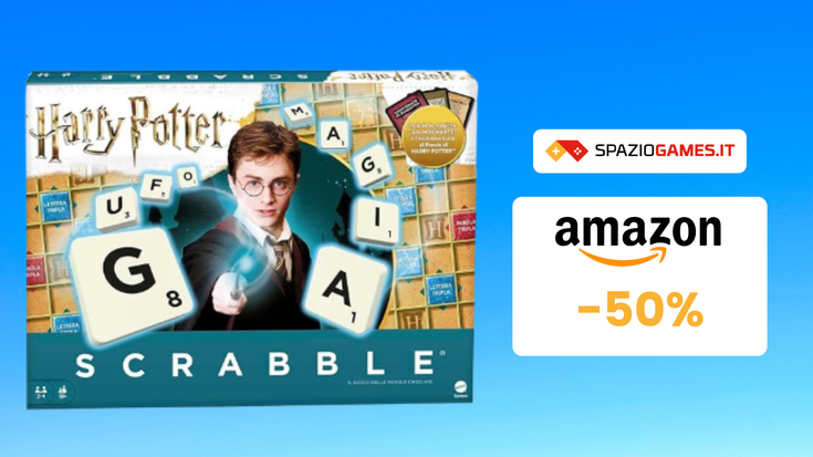 Scrabble Harry Potter a soli 22€ per creare parole magiche!