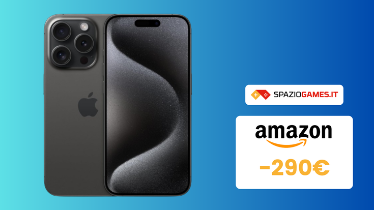 Oggi è il giorno giusto per acquistare il FANTASTICO iPhone 15 Pro! (-290€)