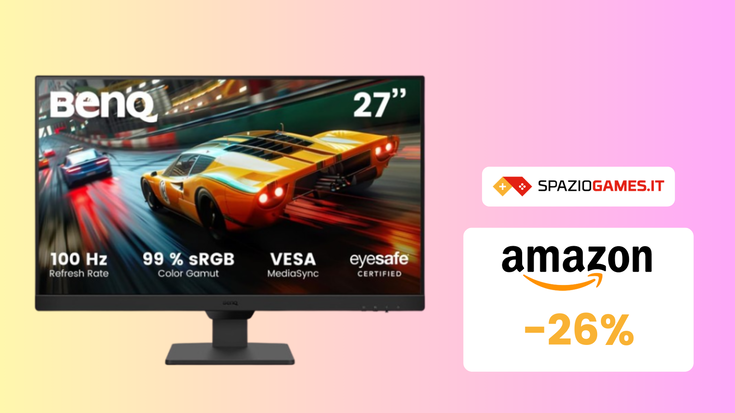 Immergetevi completamente nei vostri giochi preferiti con questo monitor BenQ! (-26%)