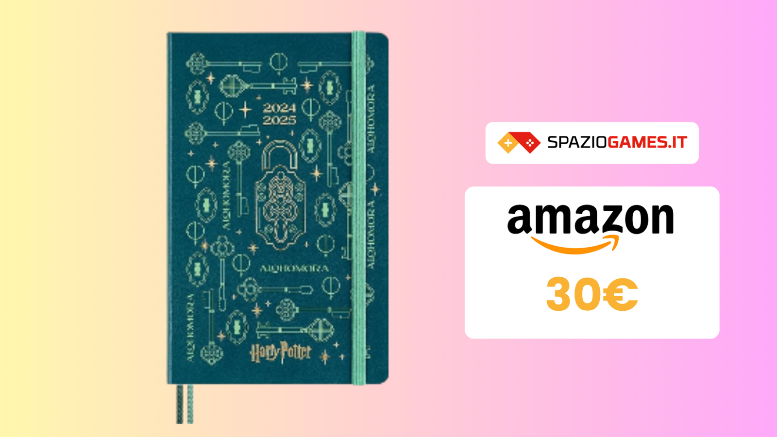 Agenda magica 2024/2025: Moleskine di Harry Potter a 30€!