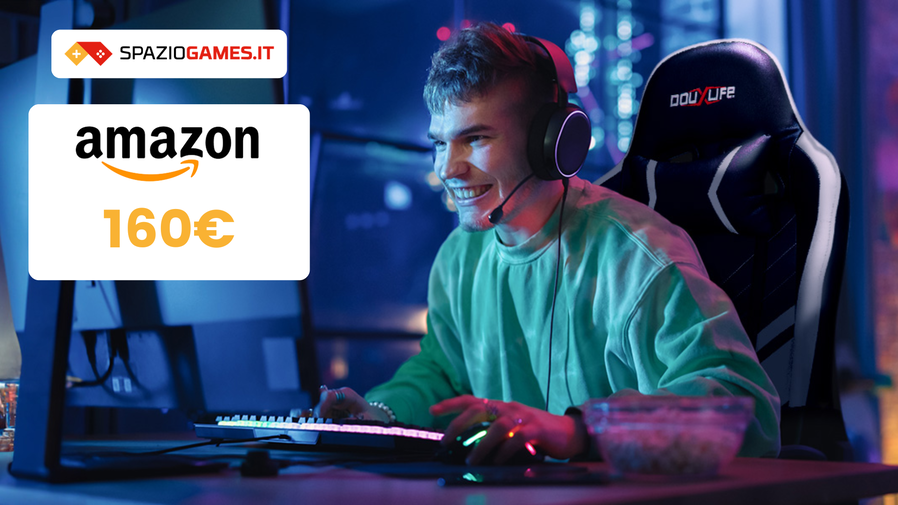 Immagine di Comodità massima con questa sedia da gaming Douxlife a 160€!