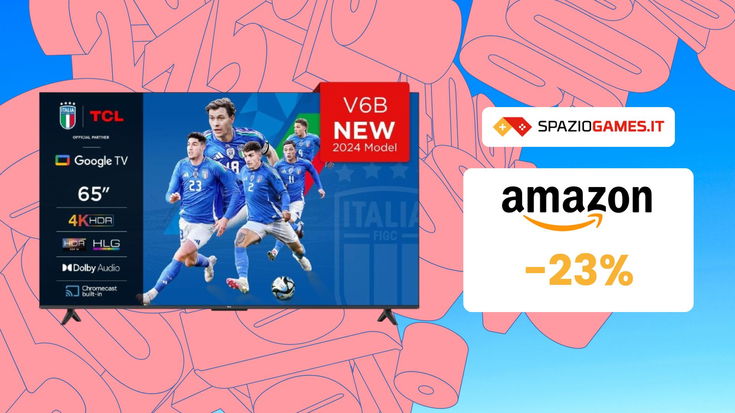 Cinema, gaming e streaming al top: non lasciarti sfuggire questa smart TV in offerta! -23%