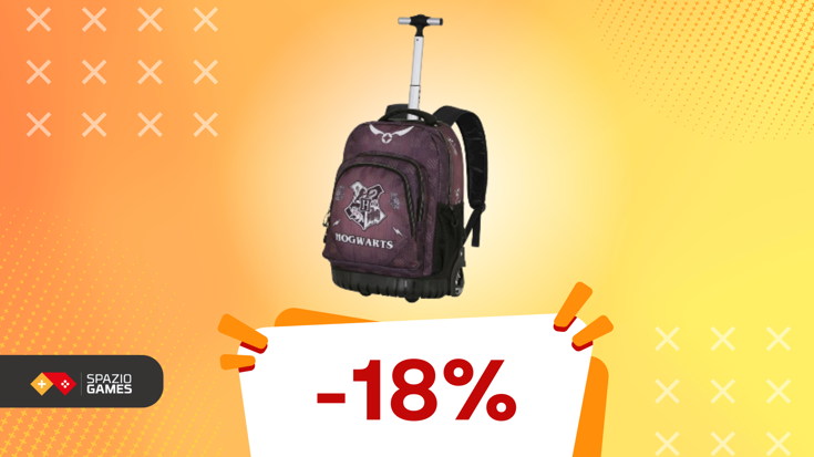 Zaino trolley di Harry Potter a 66€ per tutti i giovani maghi!