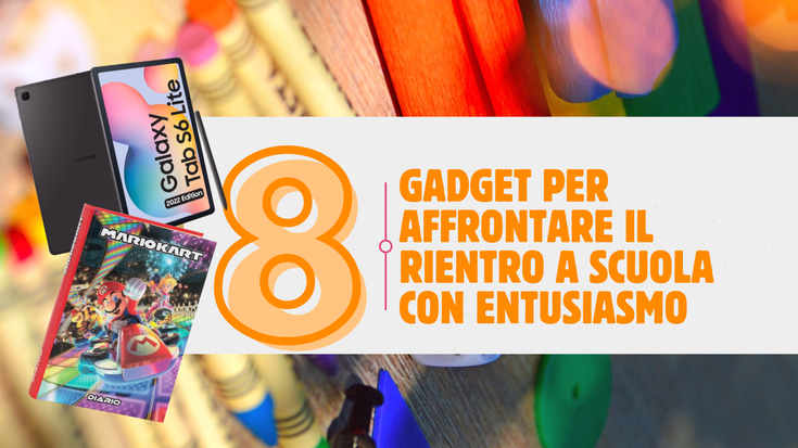 8 gadget per affrontare il rientro a scuola con entusiasmo