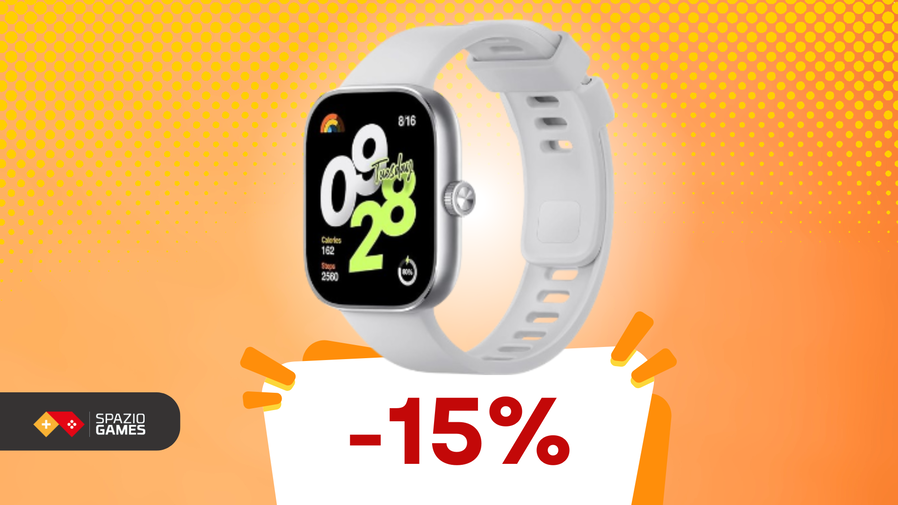 Immagine di Sport e benessere al polso con Xiaomi Redmi Watch 4 a 85€!