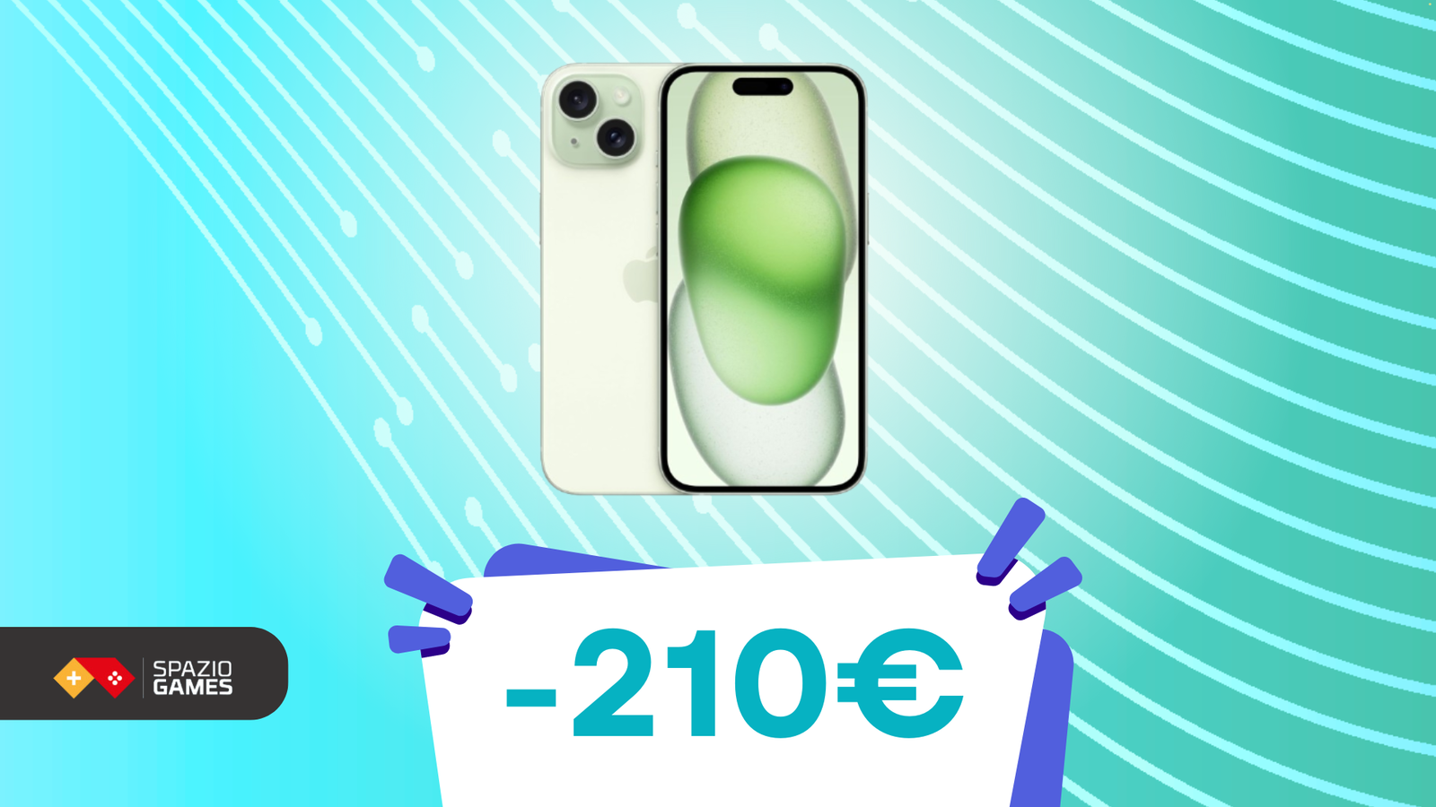 iPhone 15, nella sua colorazione verde, non è mai stato così bello! (-210€)