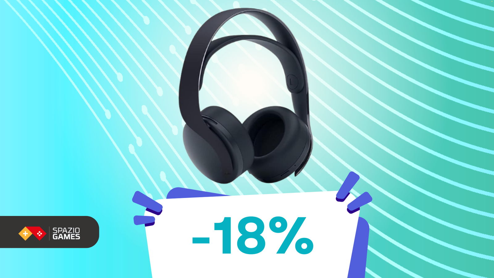 Immergetevi completamente nei giochi PS5 con le cuffie Sony Pulse 3D! (-18%)