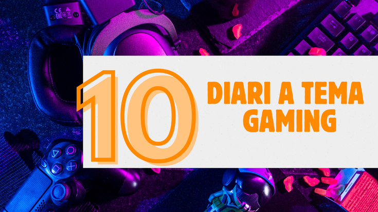 10 diari a tema gaming da avere per il rientro a scuola!