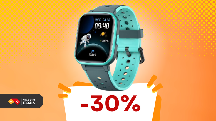 Smartwatch per bambini a 24€ con giochi e modalità sportive!