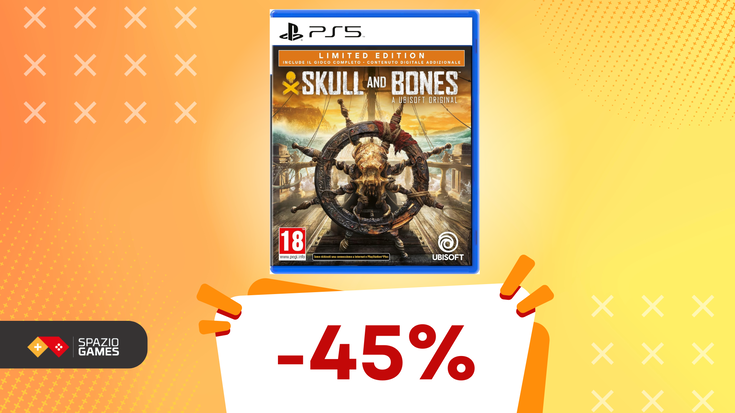 Questo SCONTO del 45% vi permette di recuperare Skull & Bones PS5 a un PREZZO BASSISSIMO!