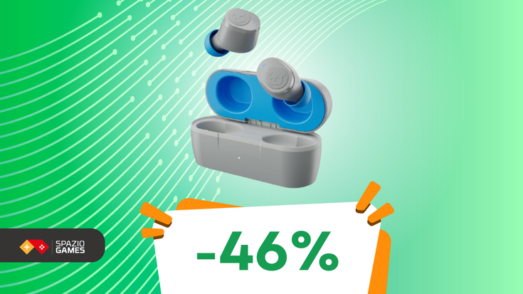 Design accattivante e qualità audio incredibile: gli auricolari Skullcandy Jib True 2 oggi sono SCONTATISSIMI! (-46%)