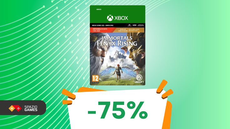 Oggi è il giorno giusto per recuperare la Gold Edition di Immortals Fenyx Rising! (-75%)