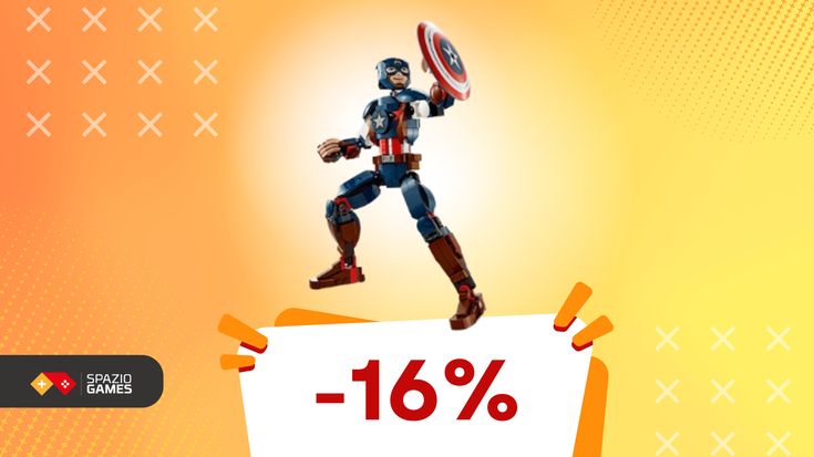 Captain America LEGO a 32€: ideale per i fan di tutte le età!