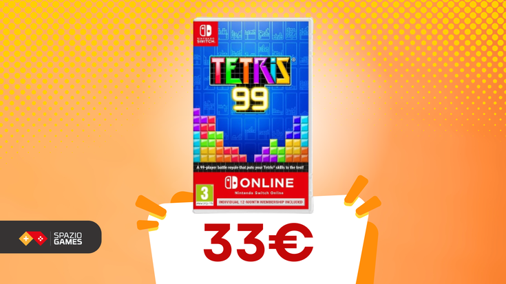 Tetris 99 per Nintendo Switch a 33€: tutti contro tutti!