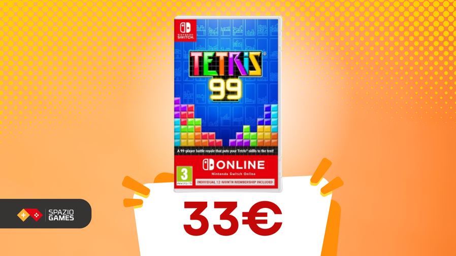 Immagine di Tetris 99 per Nintendo Switch a 33€: tutti contro tutti!