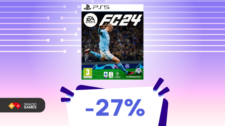 Appassionati di calcio, oggi è il giorno giusto per acquistare FC 24 per PS5! (24,90€)