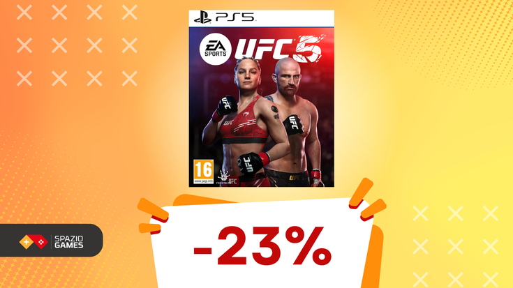 Appassionati di MMA, UFC 5 per PS5 oggi è SCONTATISSIMO! (-23%)