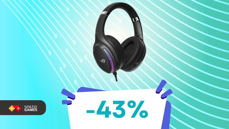 Prestazioni audio TOP a un PREZZO IMBATTIBILE: cuffie gaming ASUS a soli 125€! -43%