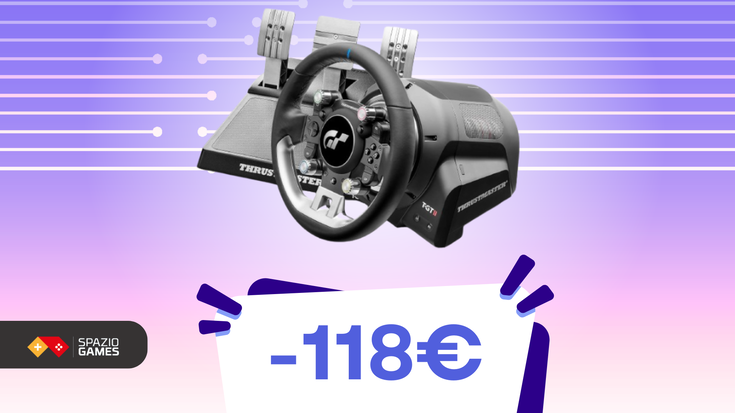 Portate l'esperienza di corsa su un altro livello con Thrustmaster T-GT! (-118€)