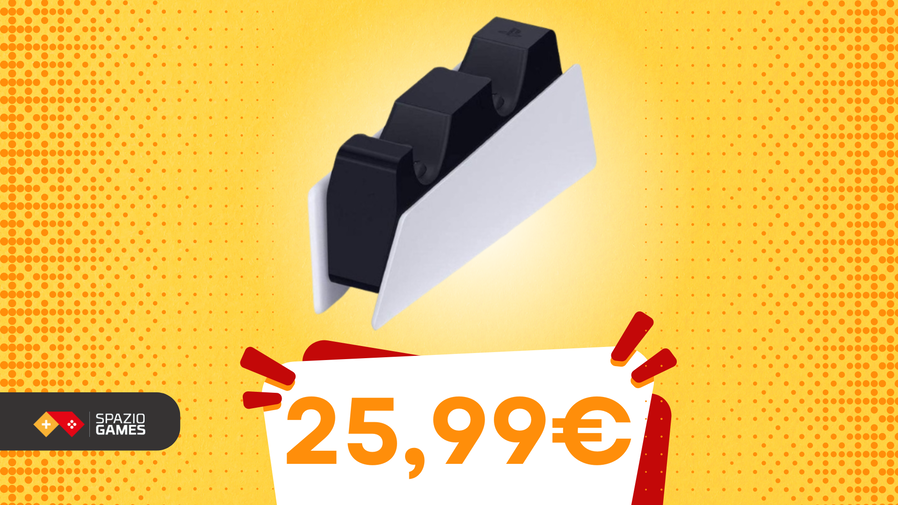 Immagine di Controller sempre carichi con questa stazione di ricarica per DualSense! Oggi a SOLI 26€!