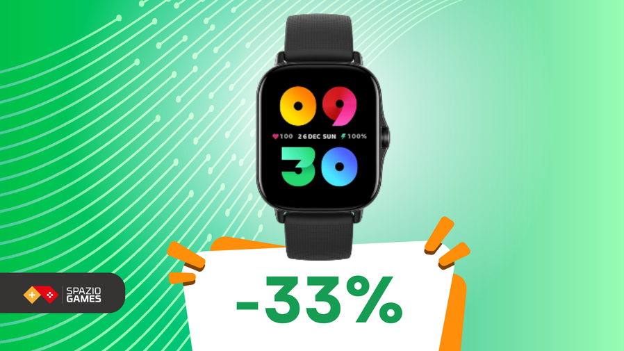 Immagine di Amazfit GTS 2 a soli 70€: un vero affare in offerta a tempo!