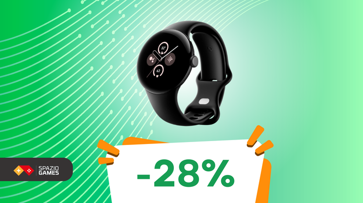 Rimanete sempre connessi con Google Pixel Watch 2 con Fitbit! (-28%)