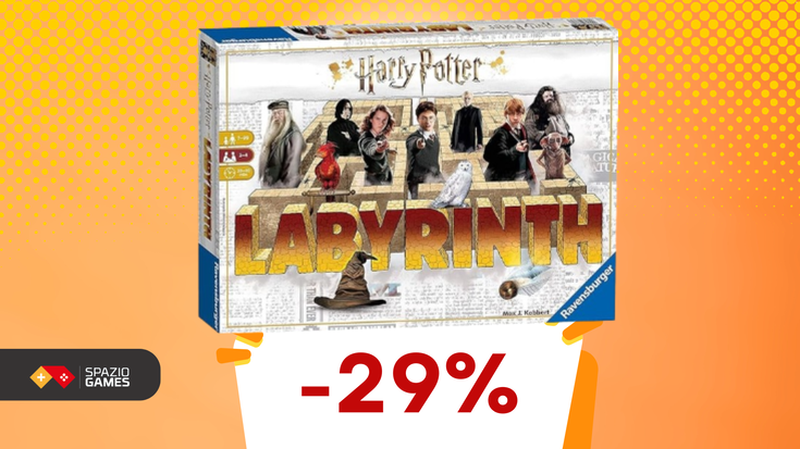 Avventure magiche con il Labyrinth di Harry Potter a 25€!