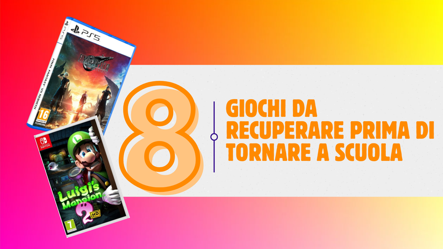 Immagine di 8 giochi da recuperare prima di tornare a scuola