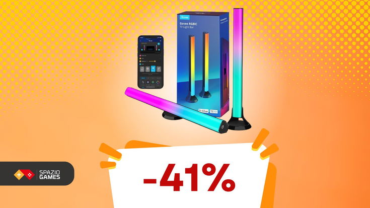 Aggiungi magia alle tue notti di gaming: SUPER OFFERTA su queste luci smart Govee! -41%