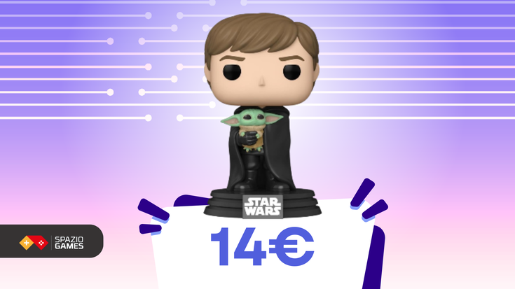 Funko Pop di Luke con Grogu a 14€: un must per i fan!