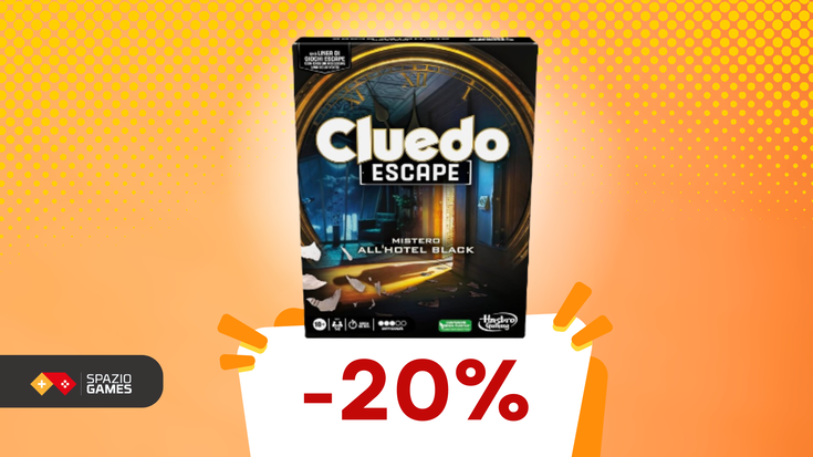 Misteri, enigmi e tensione vi aspettano in Cluedo Escape!