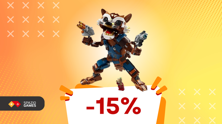 Avventure nella galassia con Rocket e Baby Groot LEGO a 51€!