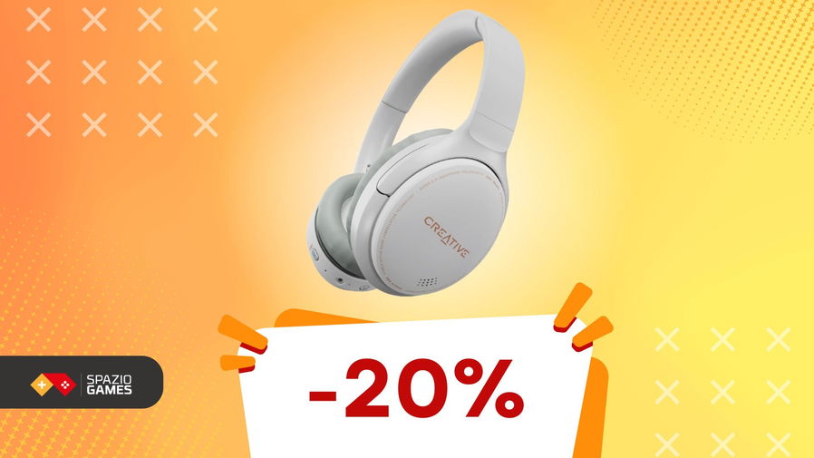 Immagine di Cancellazione del rumore e comfort totale con queste cuffie Creative in OFFERTA! -20%