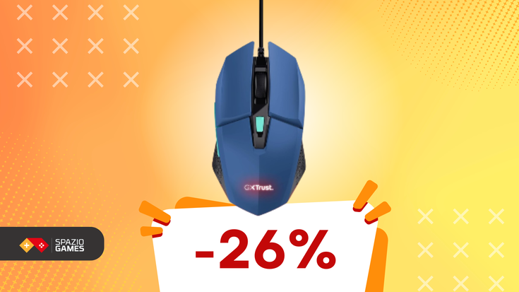 Mouse Trust Gaming con tecnologia LED e pulsanti programmabili!