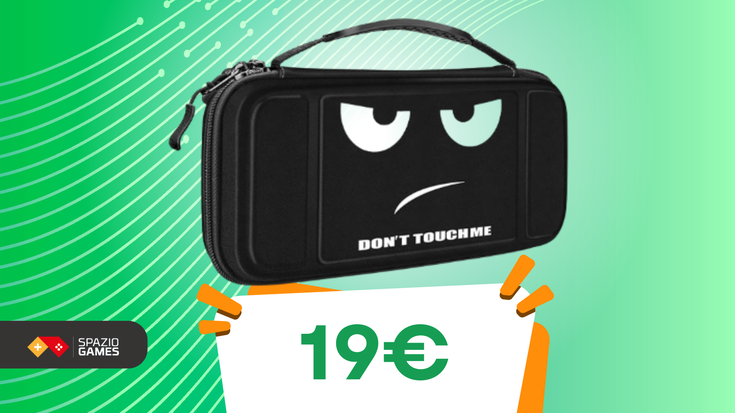 Don't touch my Nintendo Switch! La custodia perfetta a 19€!