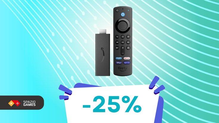 Tutto l'intrattenimento del mondo in una chiavetta minuscola: Amazon Fire TV Stick a SOLI 28€!