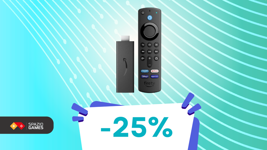 Immagine di Tutto l'intrattenimento del mondo in una chiavetta minuscola: Amazon Fire TV Stick a SOLI 28€!