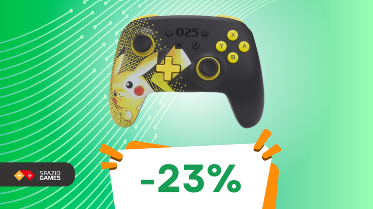 Ergonomia e stile per gli amanti dei Pokémon: questo controller per Switch COSTA SOLO 49,99€!