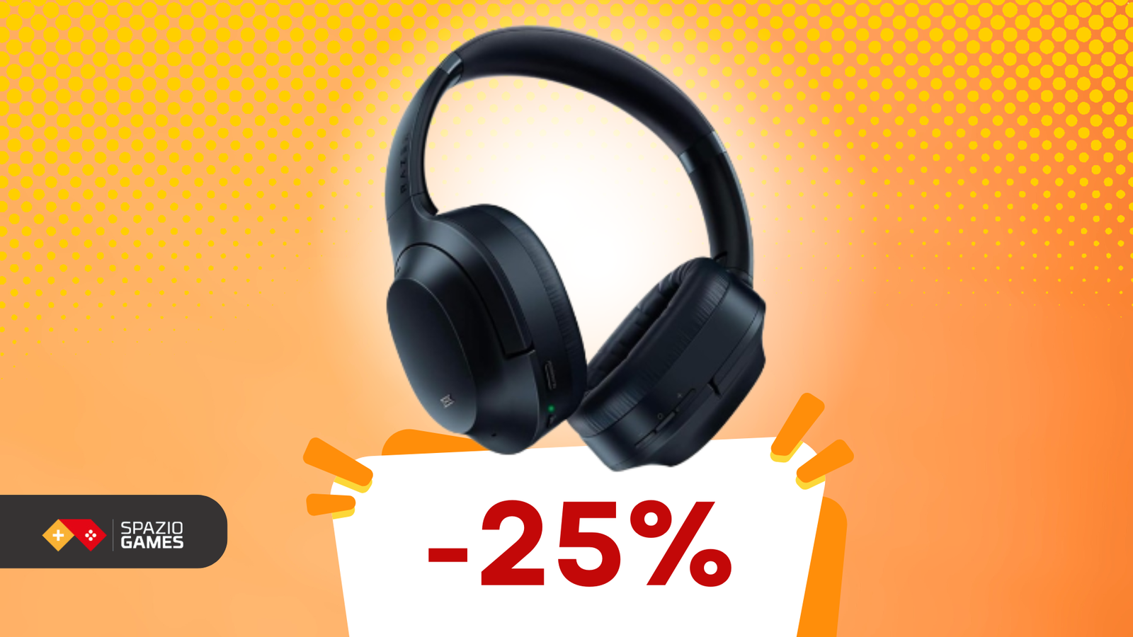Cuffie Razer Opus con cancellazione del rumore a soli 70€!
