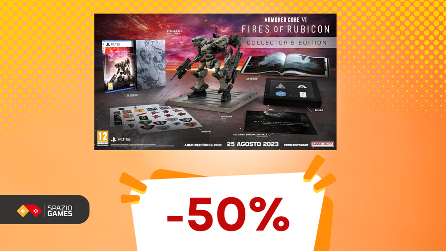 Immagine di Per i veri collezionisti! La Collector's Edition di Armored Core VI: Fires of Rubicon PS5 oggi è a METÀ PREZZO!