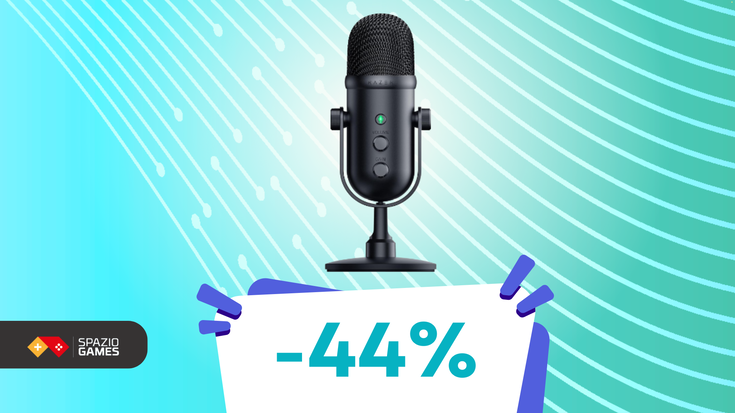 Il microfono Razer Seiren V2 Pro non è mai stato così CONVENIENTE! (-44%)