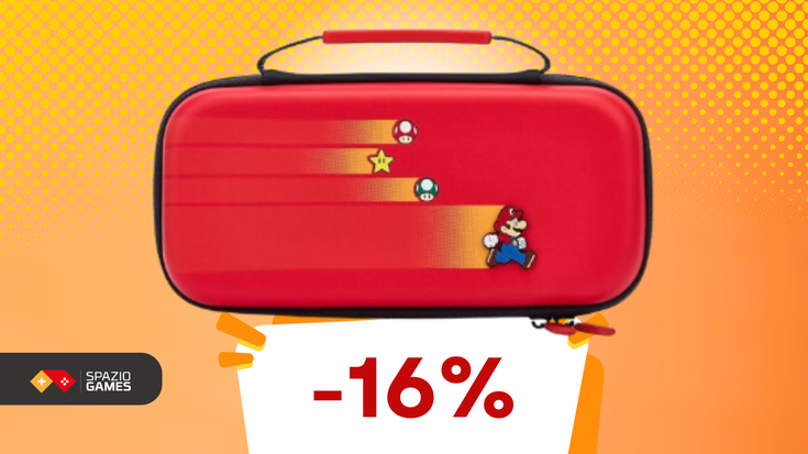 Super Mario proteggerà la vostra Nintendo Switch a soli 19€!